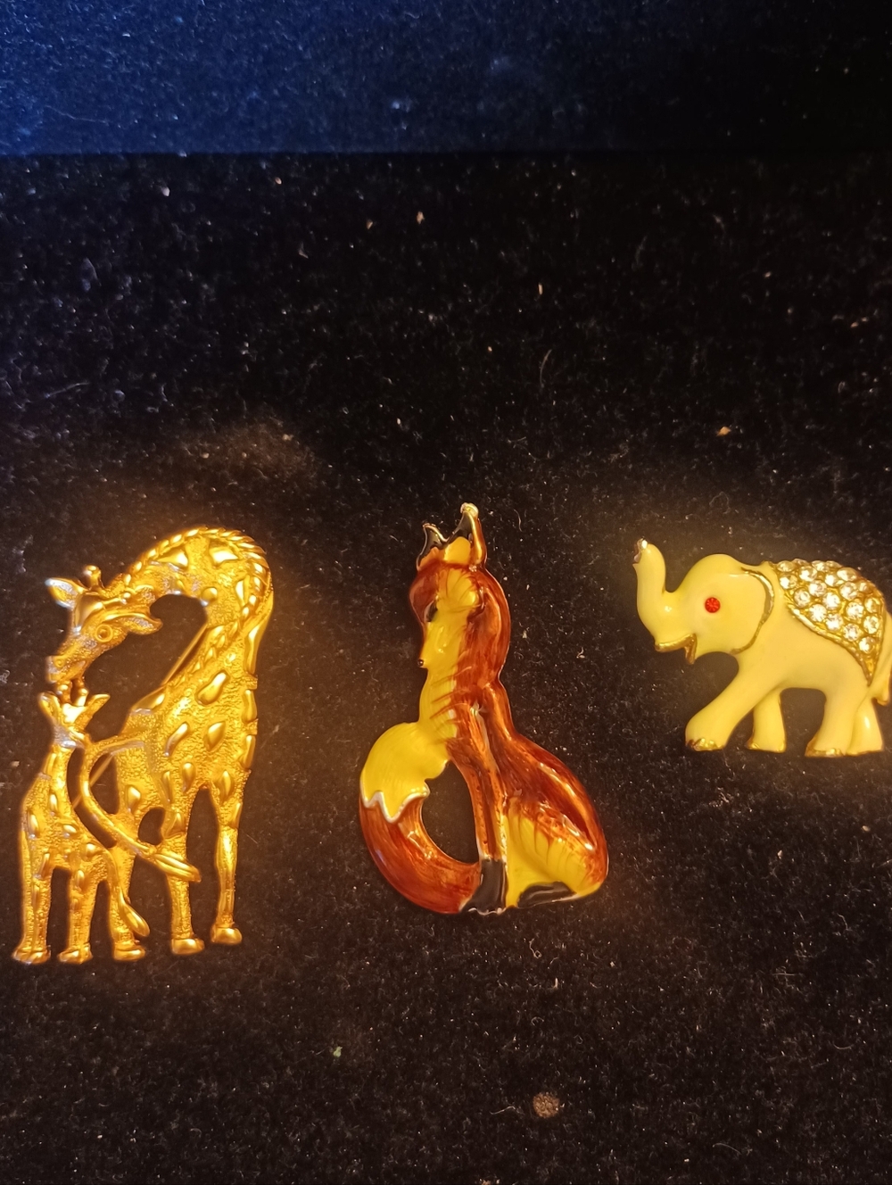 3 Set Of Brooches